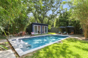 Gorgeous backyard Pool 2BD Midcity Retreat